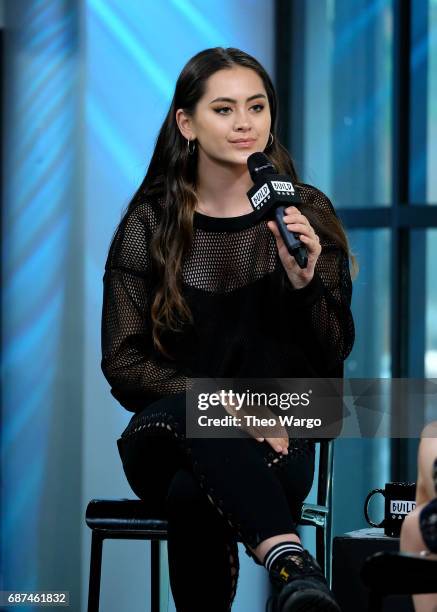 Build Presents Jasmine Thompson Discussing Her Album "Wonderland" at Build Studio on May 23, 2017 in New York City.