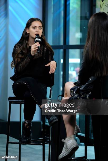 Build Presents Jasmine Thompson Discussing Her Album "Wonderland" at Build Studio on May 23, 2017 in New York City.