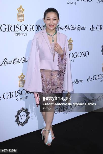 Lan Yu attends the De Grisogono party during the 70th annual Cannes Film Festival at Hotel du Cap-Eden-Roc on May 23, 2017 in Cap d'Antibes, France.