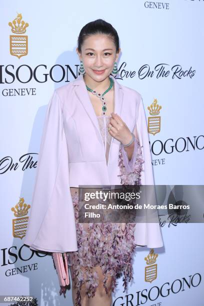 Lan Yu attends the De Grisogono party during the 70th annual Cannes Film Festival at Hotel du Cap-Eden-Roc on May 23, 2017 in Cap d'Antibes, France.