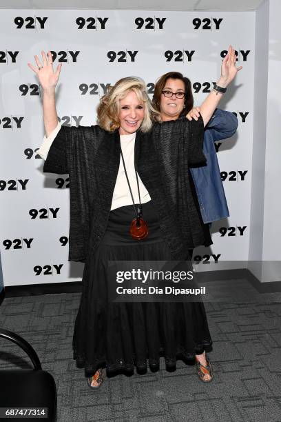 Sheila Nevins and Rosie O'Donnell attend the 92nd Street Y Presents Sheila Nevins in Conversation with Rosie O'Donnell at 92nd Street Y on May 23,...