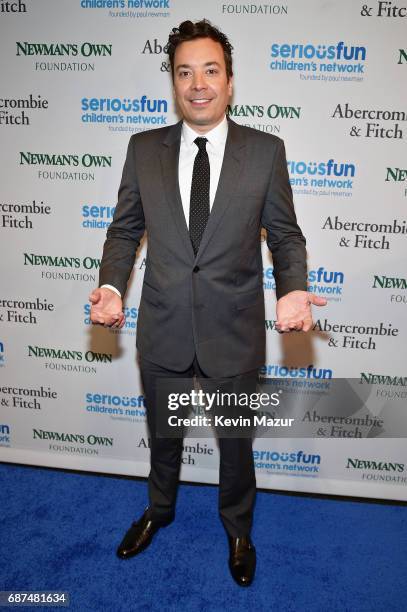 Jimmy Fallon attends the SeriousFun Children's Network Gala at Pier 60 on May 23, 2017 in New York City.