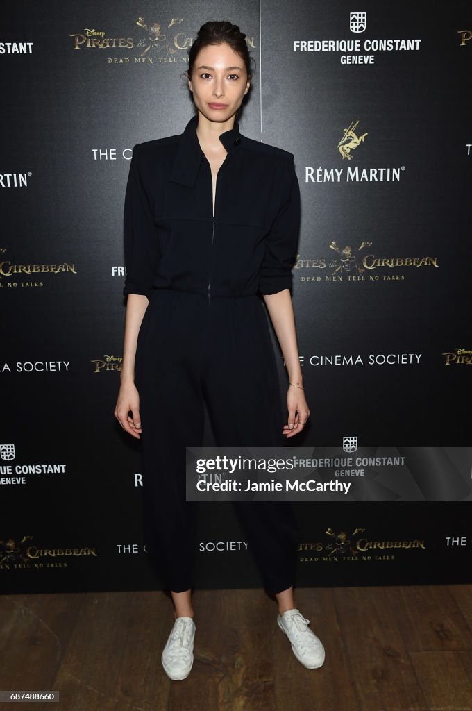 The Cinema Society with Rémy Martin & Frédérique Constant host a screening of "Pirates of the Caribbean: Dead Men Tell No Tales" - Arrivals