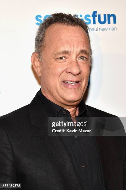 Tom Hanks attends the SeriousFun Children's Network Gala at Pier 60 on May 23, 2017 in New York City.