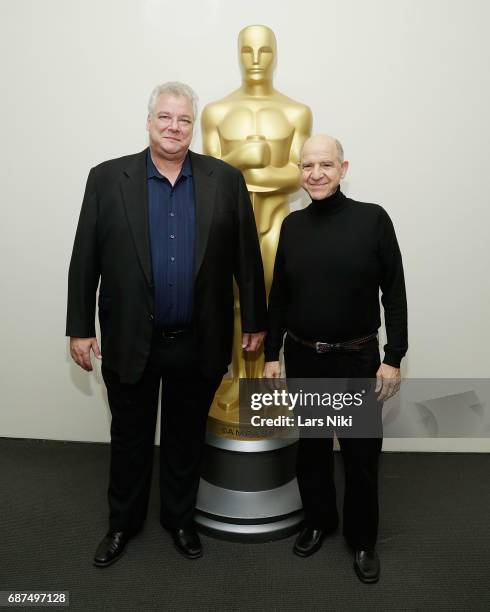 Re-recording mixers Tom Fleischman and Lee Dichter attend the Academy of Motion Picture Arts and Sciences Presentation "We'll Fix it in the Mix: An...