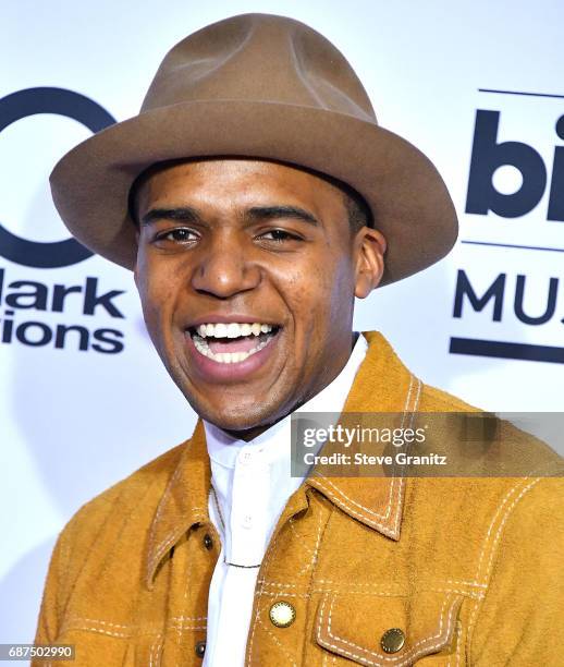 Christopher Jordan Wallace poses at the 2017 Billboard Music Awards at T-Mobile Arena on May 21, 2017 in Las Vegas, Nevada.