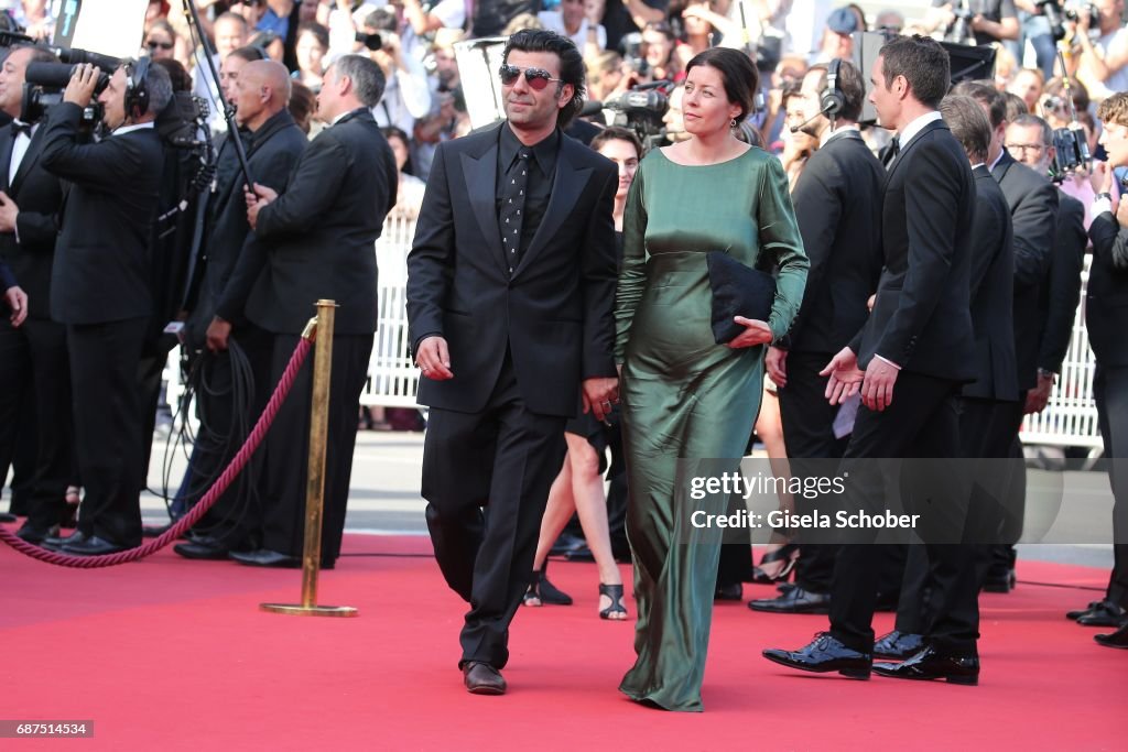 Fatih Akin and his wife Monique Akin attend the 70th Anniversary