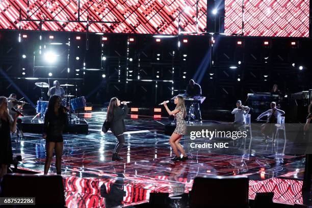 Live Finale Episode 1219B -- Pictured: Alessia Cara, Aliyah Moulden --