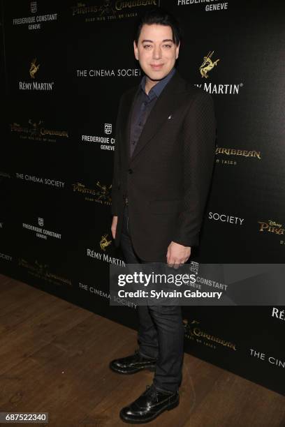 Malan Breton attends The Cinema Society with Remy Martin & Frederique Constant host a screening of "Pirates of the Caribbean: Dead Men Tell No Tales"...