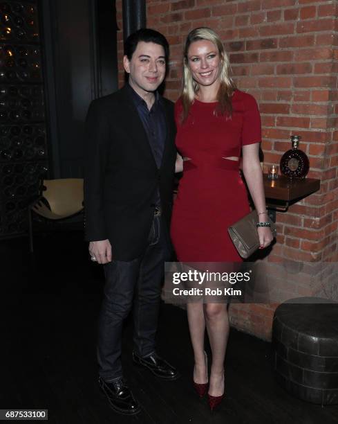 Malan Breton and Kiera Chaplin attend the afterparty for "Pirates of The Caribbean: Dead Men Tell No Tales" presented by Remy Martin at the ChefÕs...