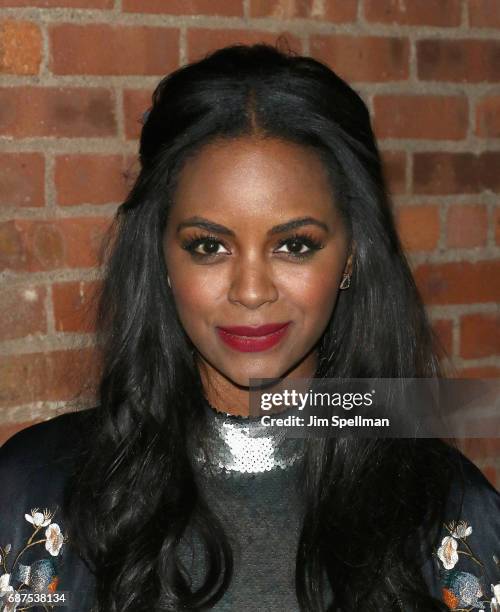 Actress Krystal Joy Brown attends the screening after party for "Pirates Of The Caribbean: Dead Men Tell No Tales" hosted by The Cinema Society at...