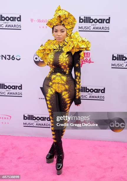 Dencia arrives at the 2017 Billboard Music Awards at T-Mobile Arena on May 21, 2017 in Las Vegas, Nevada.