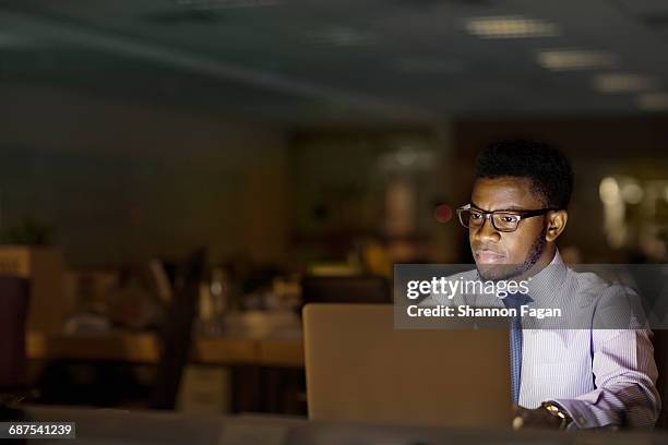 Man Behind Computer Laptop Photos and Premium High Res Pictures - Getty ...