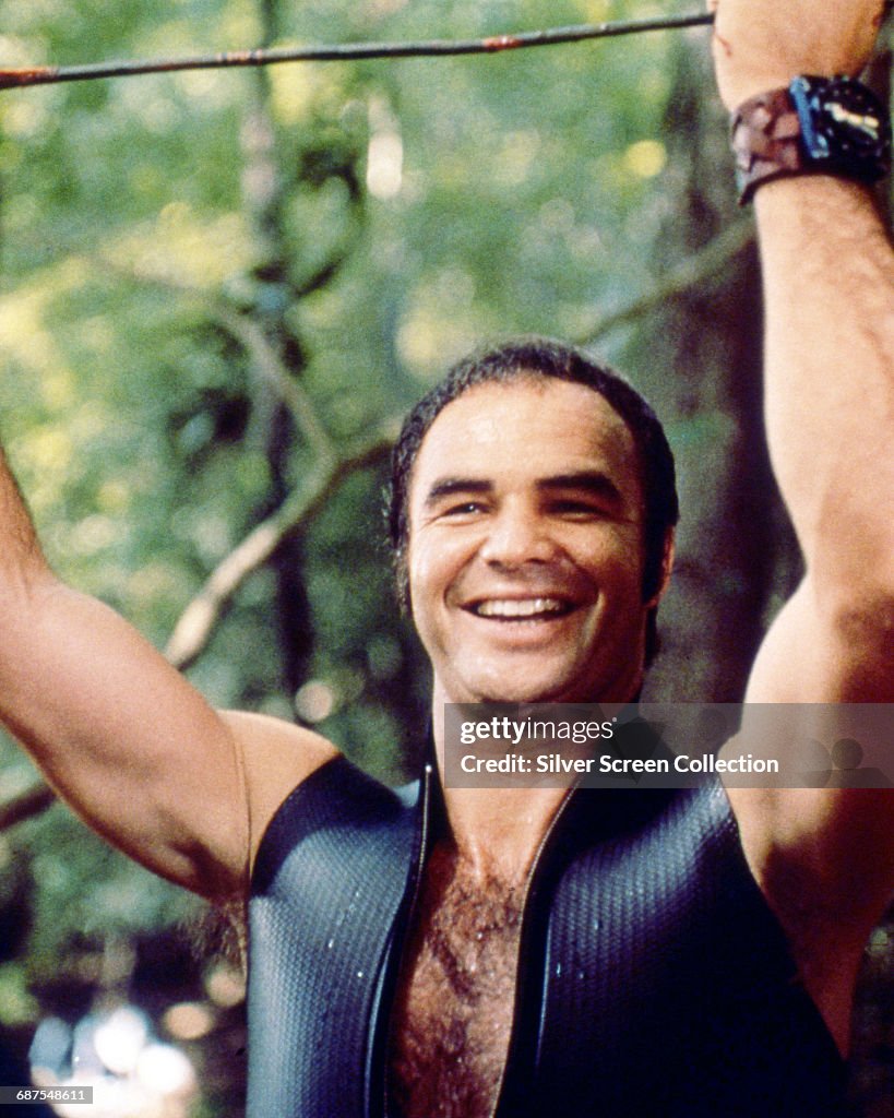 American Actor Burt Reynolds As Lewis In The Film Deliverance 1972 american-actor-burt-reynolds-as-lewis-in-the-film-deliverance-1972
