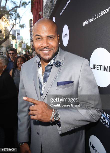 Actor Vincent M. Ward attends Lifetime's Michael Jackson: Searching for Neverland Premiere Event at Avalon on May 23, 2017 in Hollywood, California.
