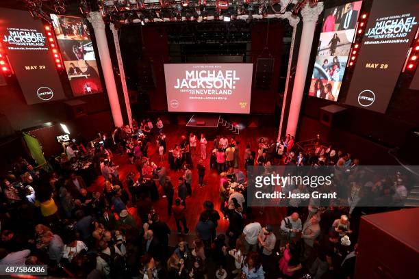 General view of atmosphere during Lifetime's Michael Jackson: Searching for Neverland Premiere Event at Avalon on May 23, 2017 in Hollywood,...