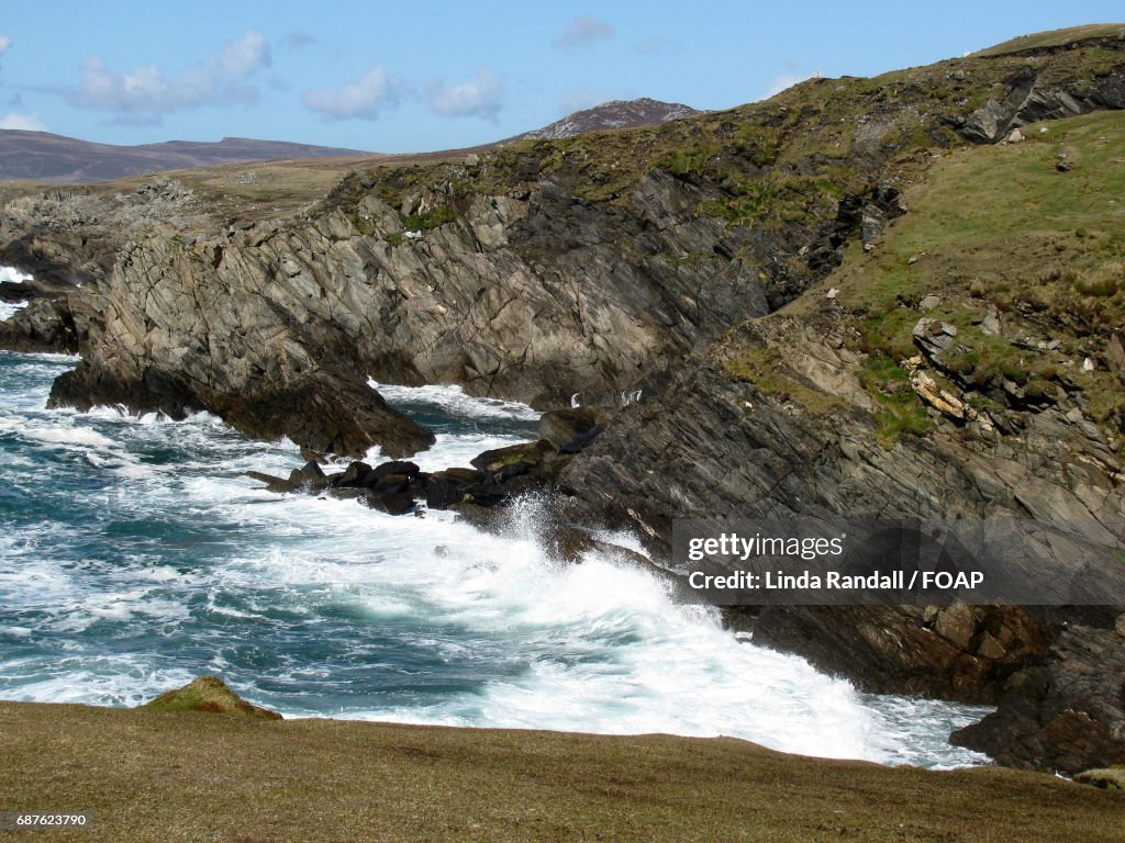 Scenic view of a sea against sky