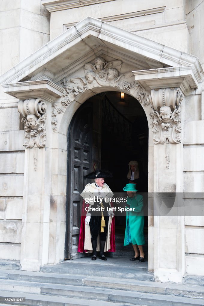 The Queen And The Duke of Edinburgh Attend A Service At St Paul's Cathedral To Mark The Centenary Of The Order Of The British Empire