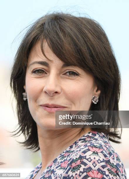 Marilyne Canto attends the "Dopo La Guerra - Apres La Guerre" photocall during the 70th annual Cannes Film Festival at Palais des Festivals on May...
