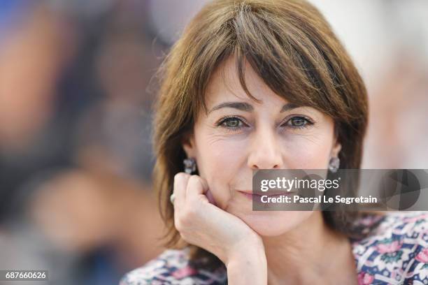 Marilyne Canto attends the "Dopo La Guerra - Apres La Guerre" photocall during the 70th annual Cannes Film Festival at Palais des Festivals on May...