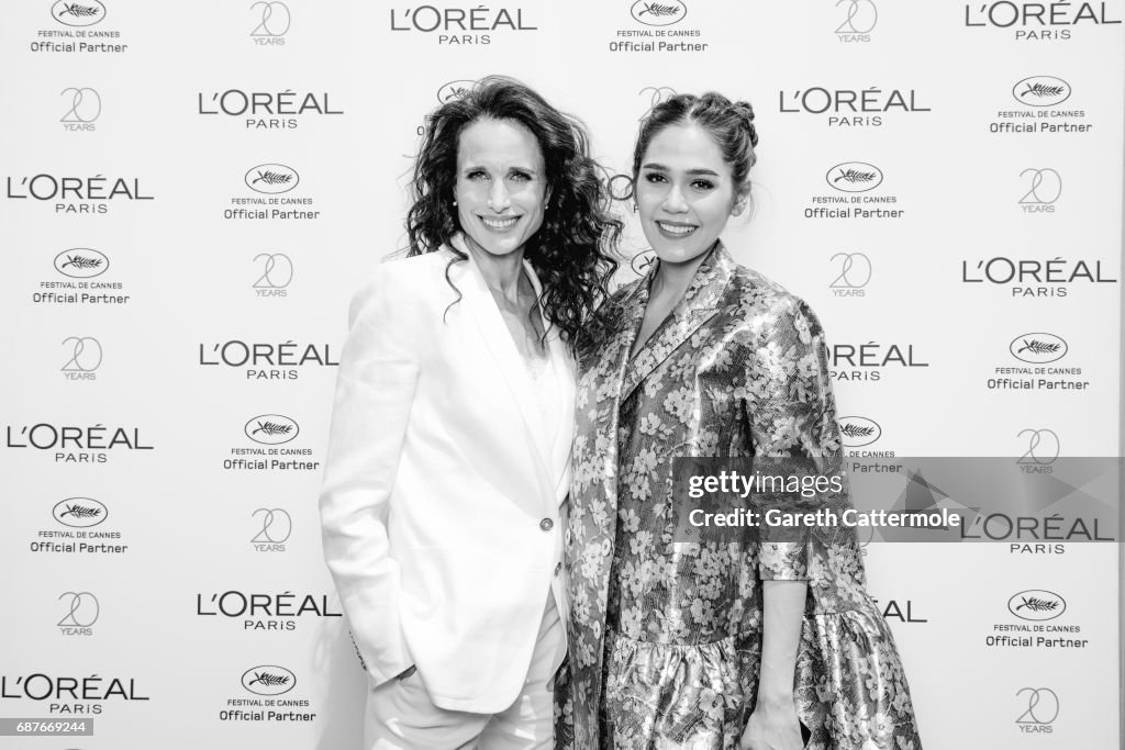 L'Oreal At The 70th Cannes Film Festival - #Canniversary