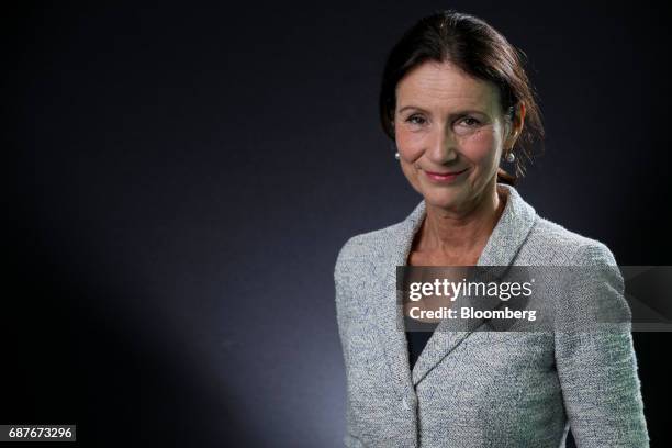 Carolyn Fairbairn, director general of the Confederation of British Industry , poses for a photograph in London, U.K., on Wednesday, May 24, 2017....