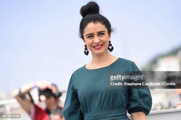 Erica Rivas attends the "La Cordillera - El Presidente" photocall during the 70th annual Cannes Film Festival at Palais des Festivals on May 24, 2017...