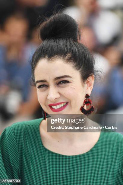 Erica Rivas attends the "La Cordillera - El Presidente" photocall during the 70th annual Cannes Film Festival at Palais des Festivals on May 24, 2017...