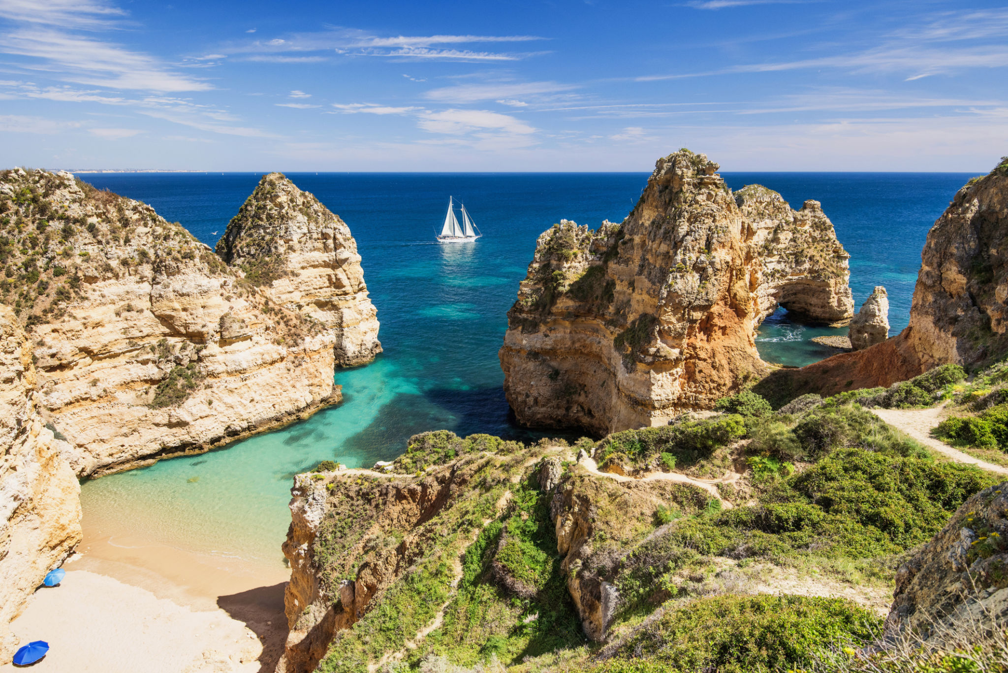 albufeira beach