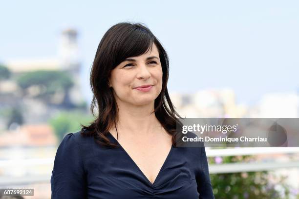 Director Annarita Zambrano attends the "Dopo La Guerra - Apres La Guerre" photocall during the 70th annual Cannes Film Festival at Palais des...