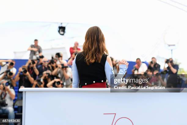 Barbora Bobulova attends the "Dopo La Guerra - Apres La Guerre" photocall during the 70th annual Cannes Film Festival at Palais des Festivals on May...