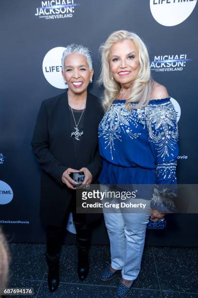 Director Dianne Houston and Executive Producer Suzanne De Passe arrive at the Lifetime Hosts Fan Gala And Advance Screening For "Michael Jackson:...