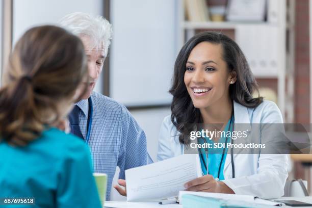 healthcare professionals interview job candidate - health records stock pictures, royalty-free photos & images