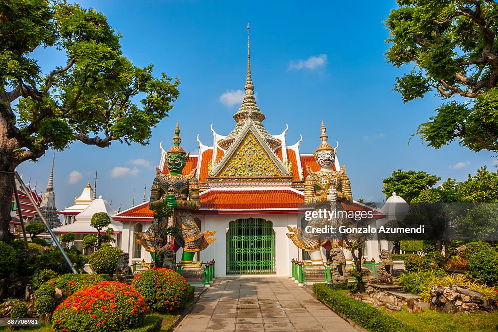 The Temple of the Dawn in Bangkok