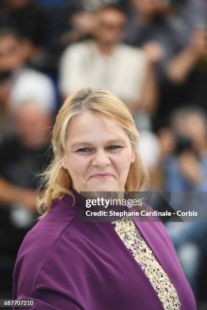 Severine Caneele attends the "Rodin" photocall during the 70th annual Cannes Film Festival at Palais des Festivals on May 24, 2017 in Cannes, France.