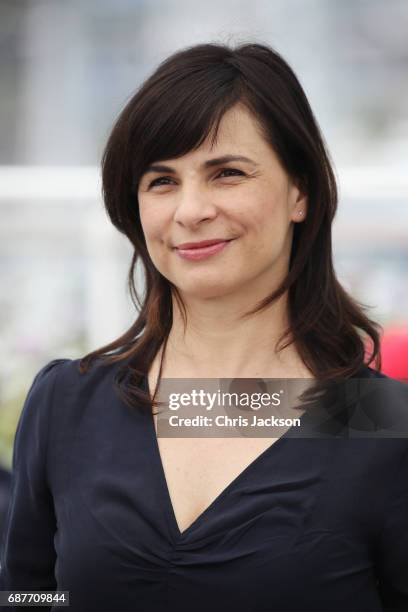 Director Annarita Zambrano attends the "Dopo La Guerra - Apres La Guerre" photocall during the 70th annual Cannes Film Festival at Palais des...