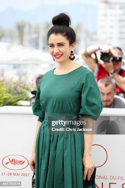 Erica Rivas attends the "La Cordillera - El Presidente" photocall during the 70th annual Cannes Film Festival at Palais des Festivals on May 24, 2017...