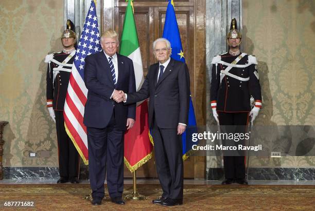 Trump Rome Italy 136 Donald Trump Visit In Italy Stock Photos, High-Res Pictures, and ...