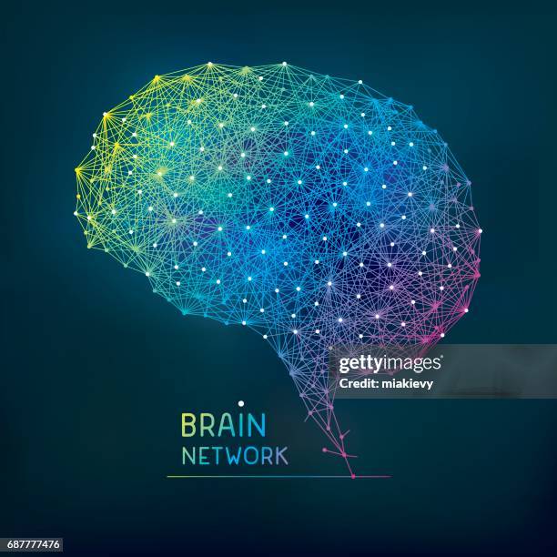 Line Abstract. Brain Human Brain Line Drawing Photos and Premium High Res Pictures - Getty ...