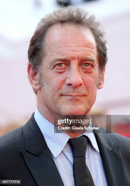 Vincent Lindon attends the "Rodin" screening during the 70th annual Cannes Film Festival at Palais des Festivals on May 24, 2017 in Cannes, France.