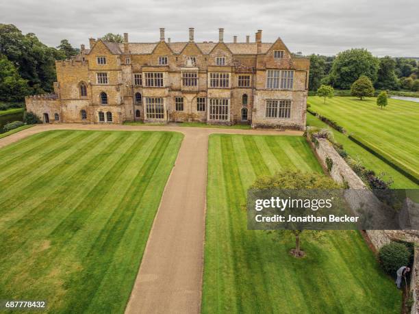 Broughton Castle is photographed for Great Houses Modern Aristocrats on September 8, 2015 in Oxfordshire, England.