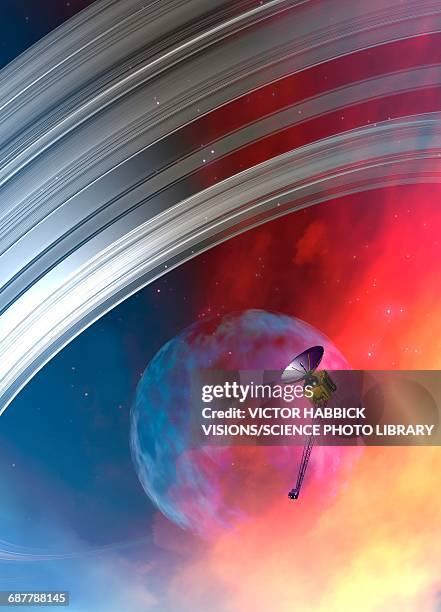 satellite in space, illustration - satellite view stock-grafiken, -clipart, -cartoons und -symbole