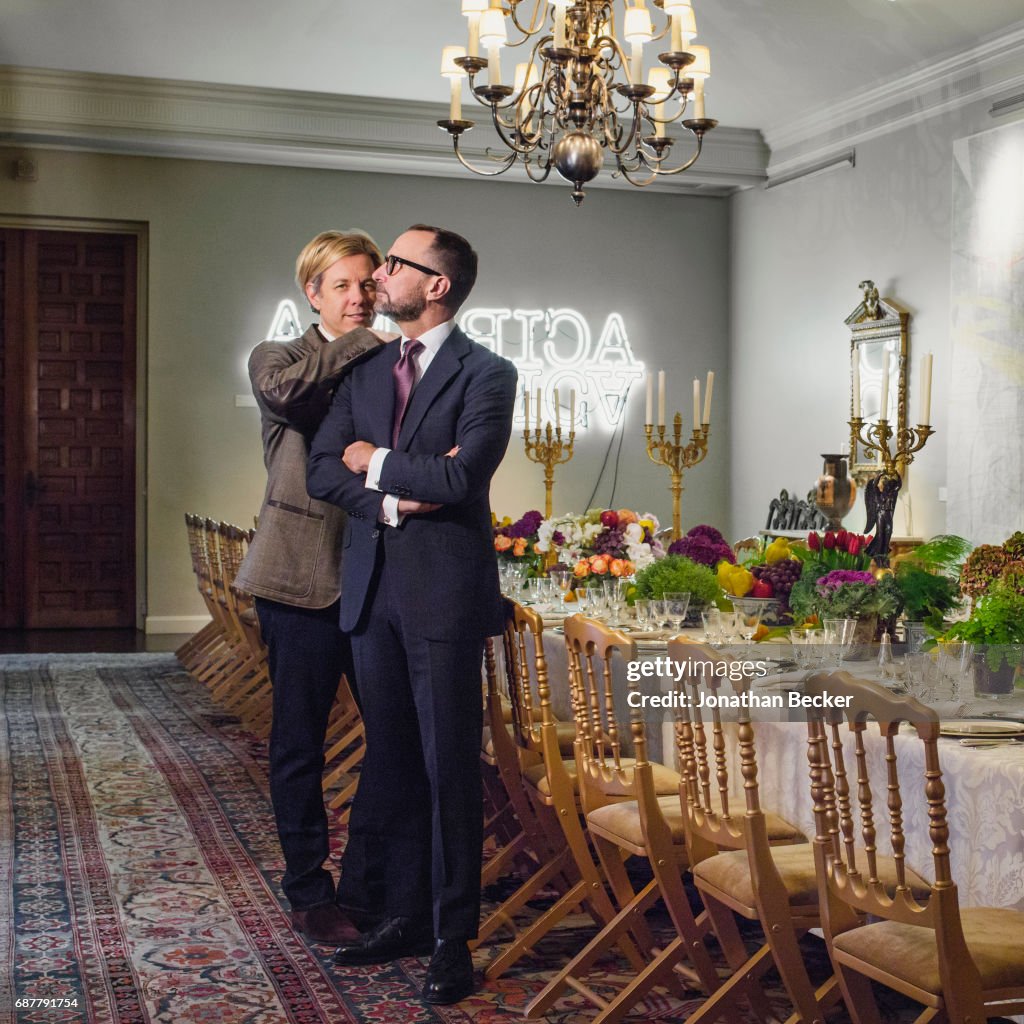 James Costos and Michael S Smith, Vanity Fair Spain, February 2017