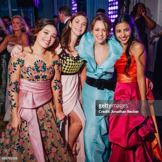 Monica Concepcion, Maia Twombly, Princess Emilia von Auersperg-Breunner and Jayati Modi are photographed for Vanity Fair Magazine on November 26,...
