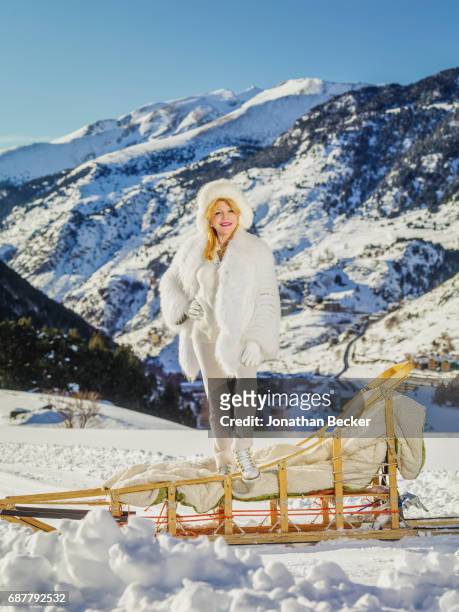 Baroness Carmen von Thyssen is photographed for Vanity Fair - Spain on January 19, 2017 in Escaldes-Engordany, Andorra. PUBLISHED IMAGE.