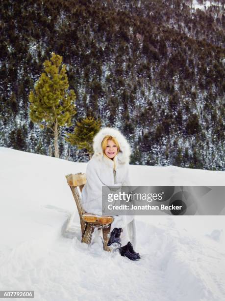 Baroness Carmen von Thyssen is photographed for Vanity Fair - Spain on January 19, 2017 in Escaldes-Engordany, Andorra. PUBLISHED IMAGE.