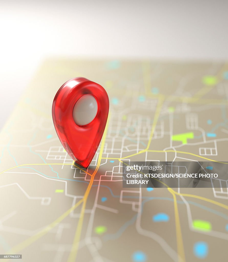 Global positioning system marker