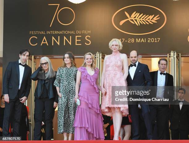 Ariel Kleiman, Jane Campion, Alice Engler, Elisabeth Moss, Gwendoline Christie, David Dencik of 'Top of the Lake: China Girl' attend the "The...