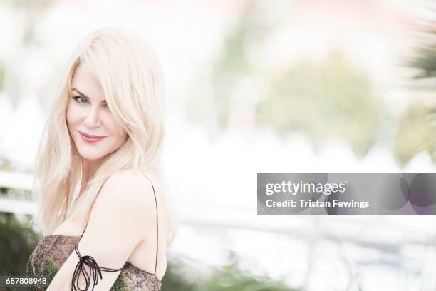 Nicole Kidman attends the 'The Killing Of A Sacred Deer' Photocall during the 70th annual Cannes Film Festival at Palais des Festivals on May 22,...