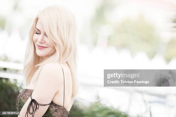 Nicole Kidman attends the 'The Killing Of A Sacred Deer' Photocall during the 70th annual Cannes Film Festival at Palais des Festivals on May 22,...